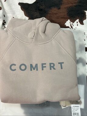 COMFRT Women's Taupe Pullover Hoodie